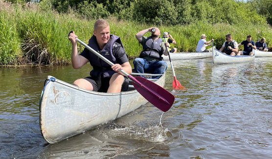 Sommerfest og teambuilding under åben himmel
