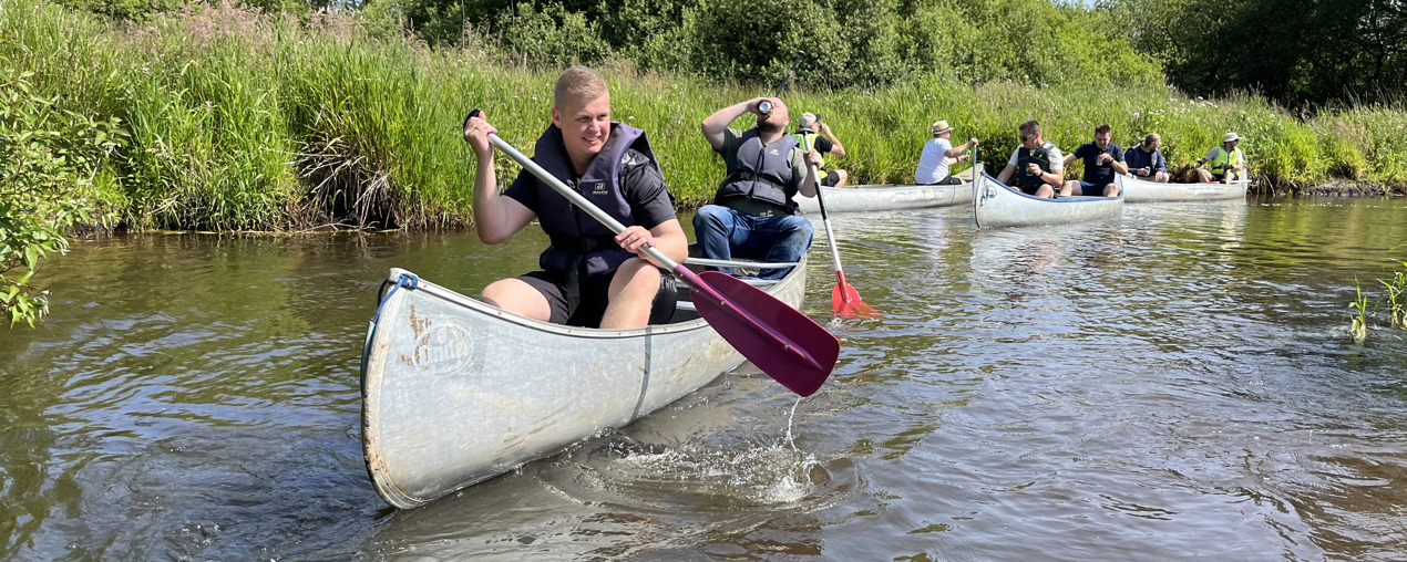 Sommerfest og teambuilding under åben himmel