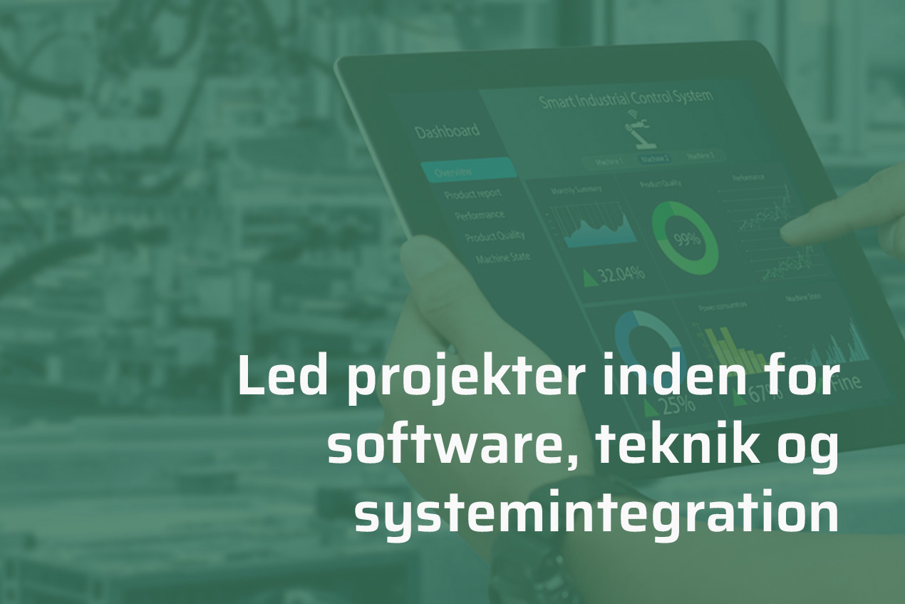 Projektleder til Software- og Ingeniørvirksomhed søges