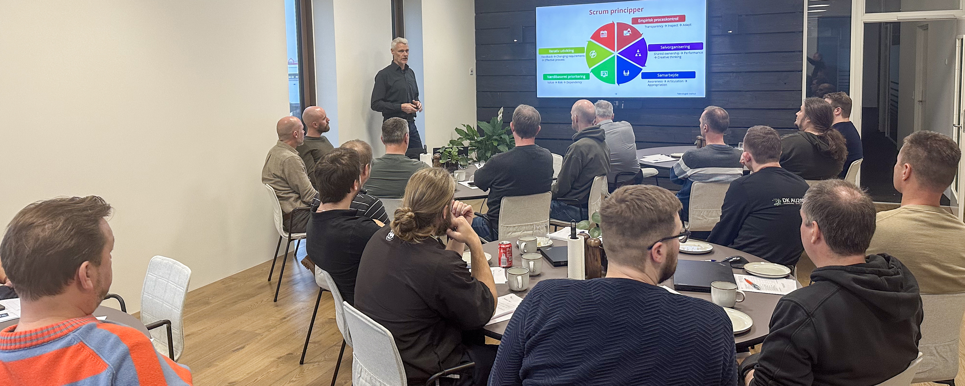 DK AU2MATION holder SCRUM & Agile workshop